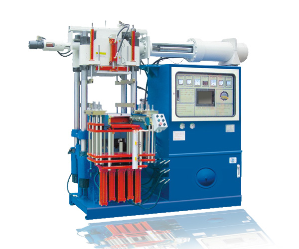 automatic vertical rubber injection molding machine