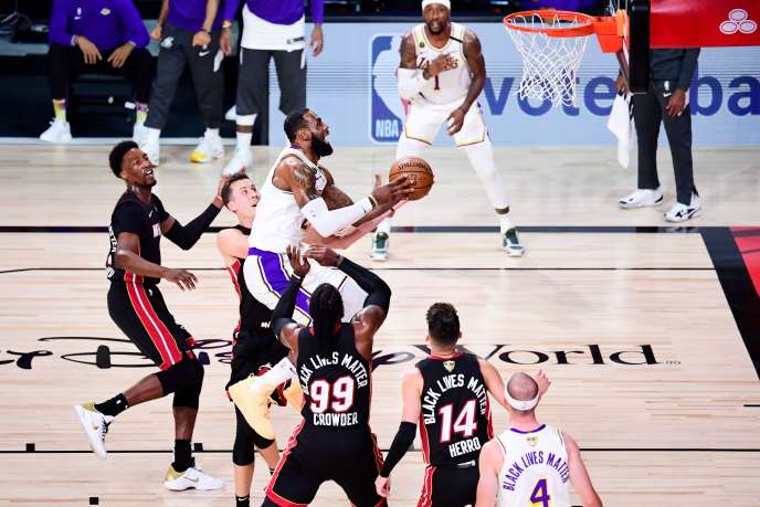 LeBron James et les Los Angeles ont remporté, dimanche, le titre NBA.